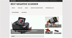 Desktop Screenshot of bestnegativescanner.com